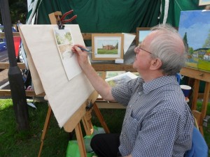 Fergus painting